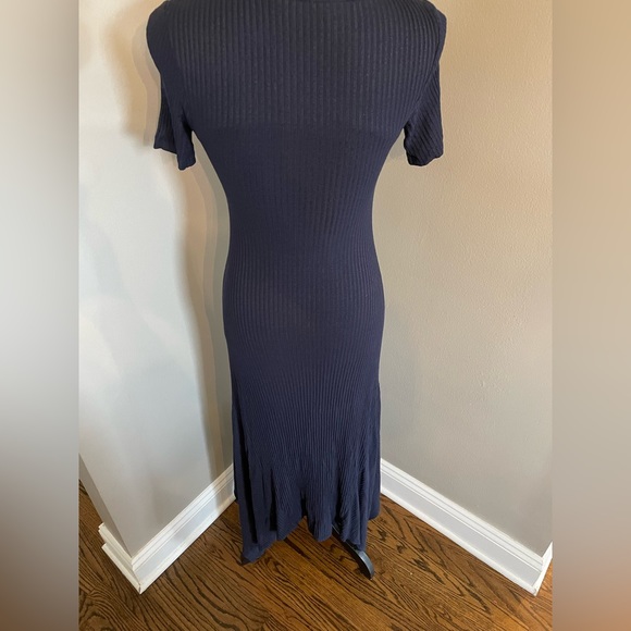 A.L.C navy maxi asymmetric dress perfect from REVOLVE - Picture 16 of 16